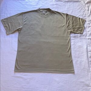 Men's Casual Beige Short Sleeve Tee